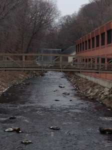 It's a bridge, a river, and a waterfall! (c) Stacey Cooper
