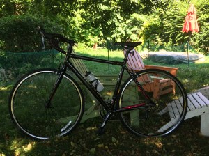 This is my new Trek Lexa C. She has yet to be named but I'm working on that. I love her dearly. (c) Stacey Cooper